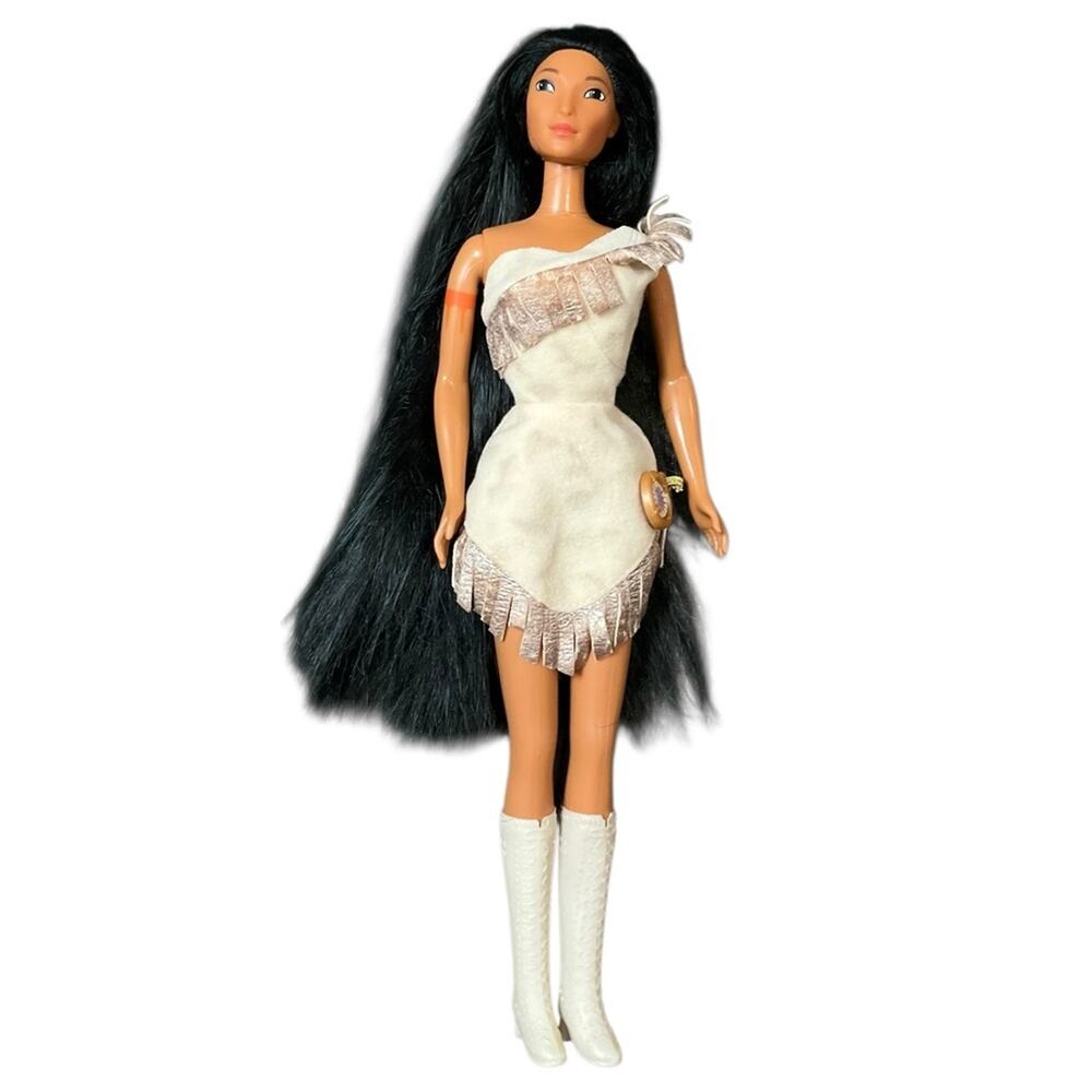 Disney Barbie Pocahontas Vintage 1966 Doll EUC